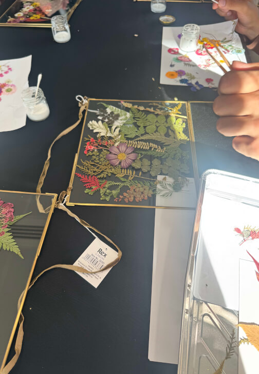 Pressed Flower Frames Pictures Workshop