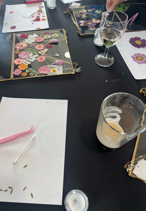 Pressed Flower Frames Pictures Workshop