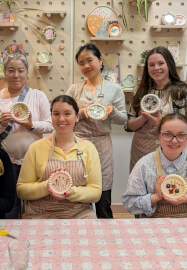 Pressed Wildflowers Eco-Resin Bubble Dish Workshop