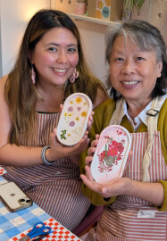 Pressed Wildflowers Eco-Resin Bubble Dish Workshop