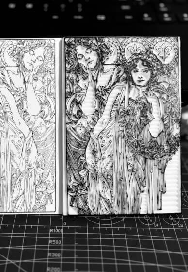 Printmaking Workshop: Hand-Carved Rubber Stamps