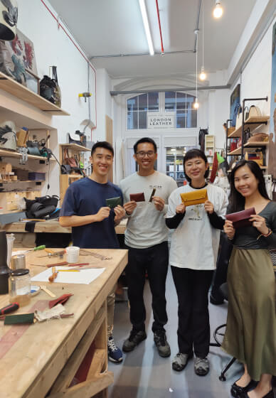 Private Evening Leathercraft Workshop: Make Small Leather Items