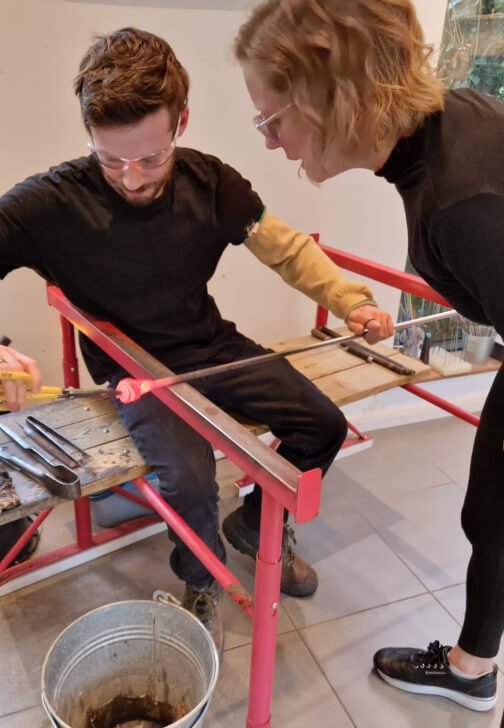 Private Glassblowing Workshop for Three