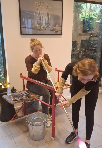 Private Glassblowing Workshop for Three