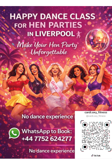 Private Hen Party Latin Dance and Zumba Session — Liverpool