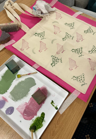 Private Indian Block Printing Class