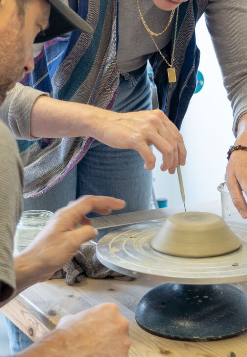 Private Pottery Course for Beginners: 4-Week Wheel Throwing