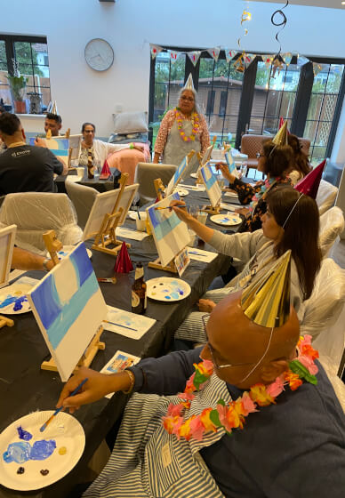 Private Sip and Paint Party
