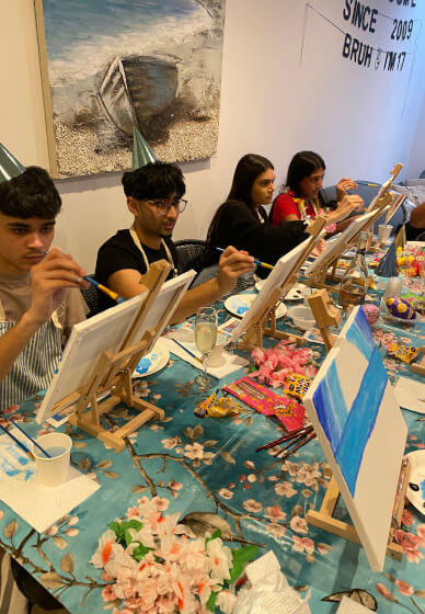 Private Sip and Paint Party