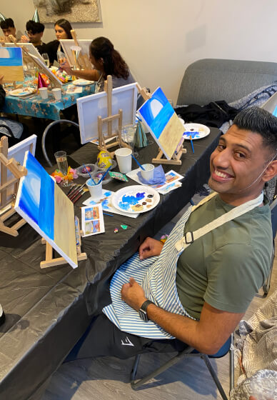 Private Sip and Paint Party