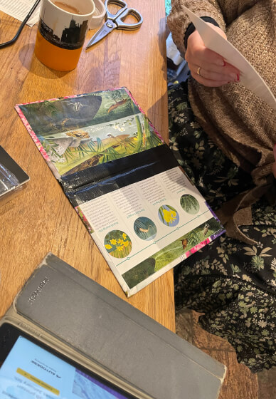 Public Journal Making Workshop: Life Stuck Together