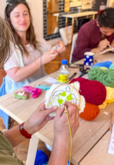 Punch Needle Keyring Workshop