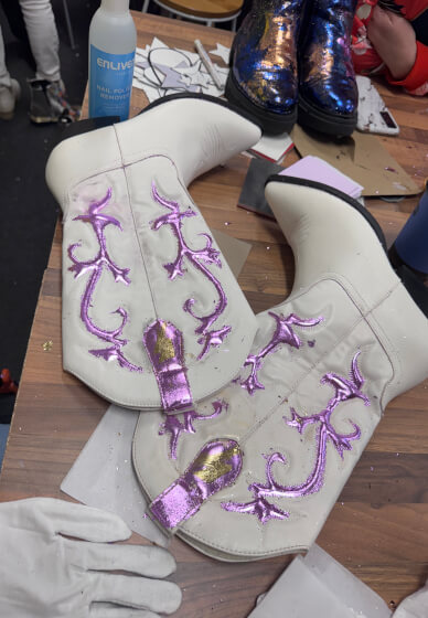 Pure Dead Shiny - Cowboy Boot Upcycling Workshop