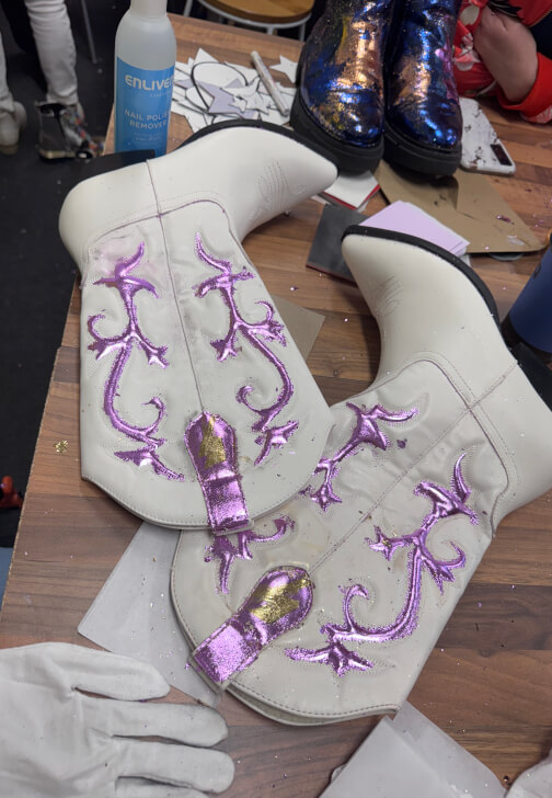 Pure Dead Shiny - Cowboy Boot Upcycling Workshop