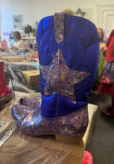 Pure Dead Shiny - Cowboy Boot Upcycling Workshop