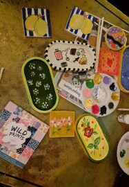 Queer Tray and Coaster Painting Workshop