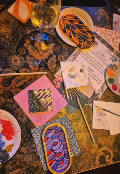 Queer Tray and Coaster Painting Workshop