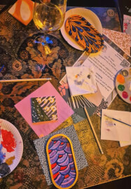 Queer Tray and Coaster Painting Workshop