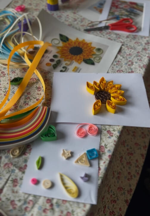 Quilling Flowers Workshop