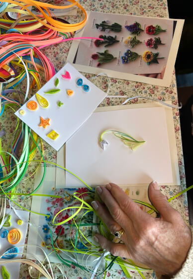 Quilling Flowers Workshop