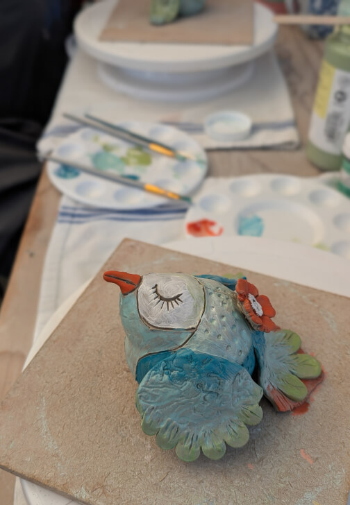 Quirky Bird Ceramics Workshop