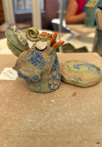 Quirky Bird Incense Holder Crafting Workshop