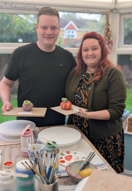 Quirky Pumpkin Pottery Workshop