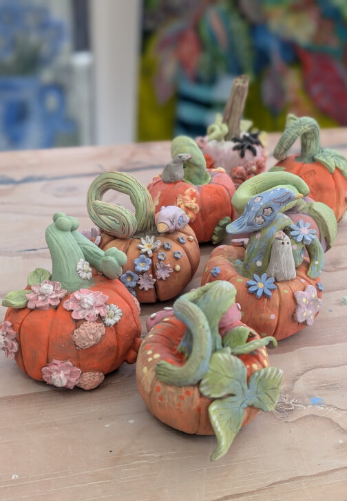 Quirky Pumpkin Pottery Workshop