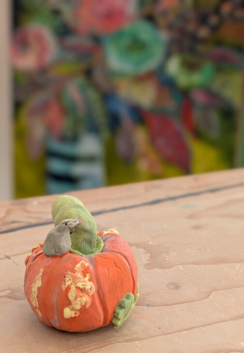Quirky Pumpkin Pottery Workshop