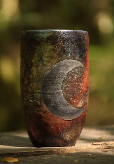 Raku Pottery Workshop in the Woods