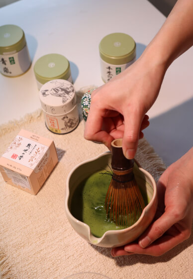 Rare Matcha Tasting and Kurinuki Cup Carving