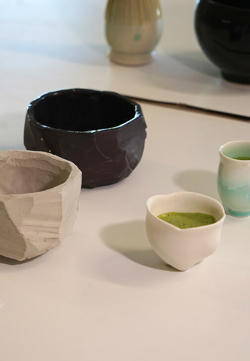 Rare Matcha Tasting and Kurinuki Cup Carving