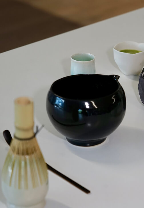 Rare Matcha Tasting and Kurinuki Cup Carving