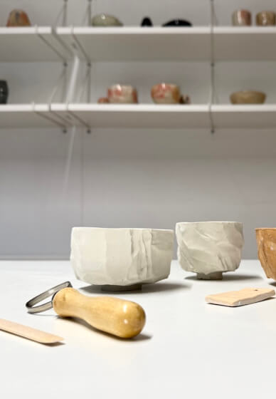 Rare Matcha Tasting and Kurinuki Cup Carving