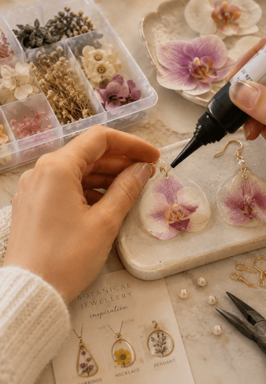 Real Flower Jewellery Workshop