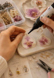 Real Flower Jewellery Workshop
