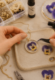 Real Flower Jewellery Workshop