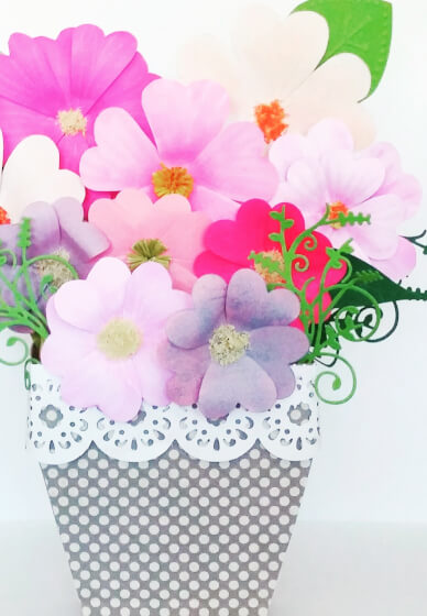 Relaxing Paper Flowers Workshop