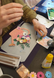 Relaxing Paper Flowers Workshop