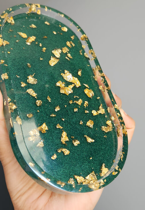 Resin Art Class: Trinket Tray and Coaster