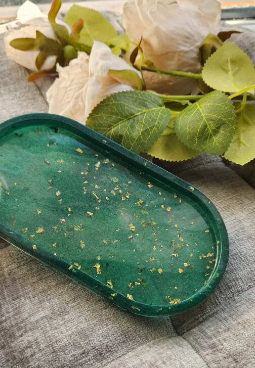 Resin Art Class: Trinket Tray and Coaster