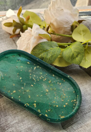 Resin Art Class: Trinket Tray and Coaster