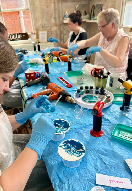 Resin Art for Beginners Class
