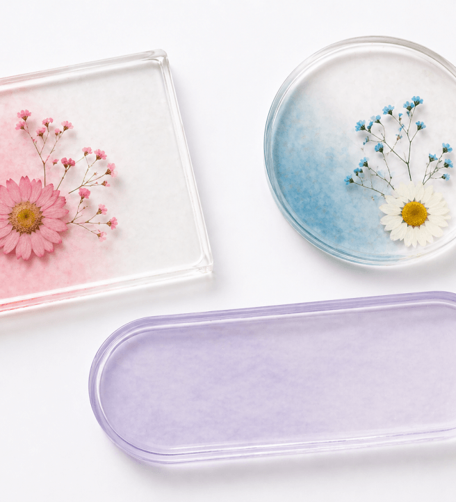 Resin Coasters and Trinket Tray Workshop
