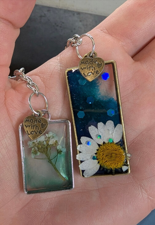 Resin Jewellery Making Workshop