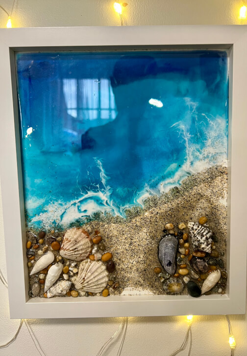 Resin Ocean / Abstract Wall Art