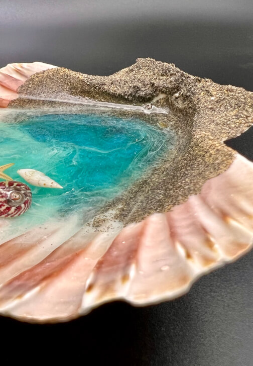 Resin Ocean Shell Art Class