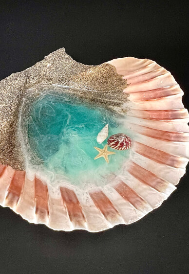 Resin Ocean Shell Art Class