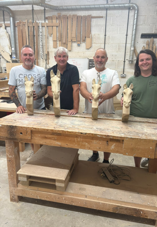 Rocking Horse Head Wood Carving Course