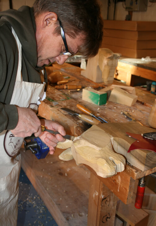 Rocking Horse Head Wood Carving Course